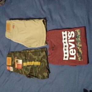 Bundle Of Levi's Clothes For Boys Size 7